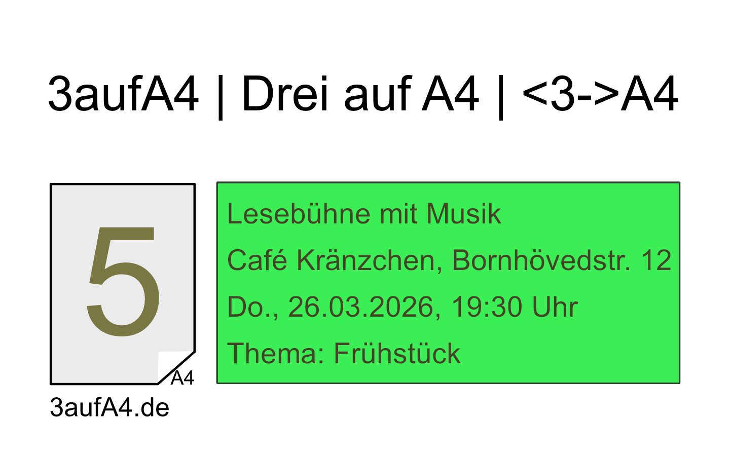 Im März lesen wir zum „Frühstück“